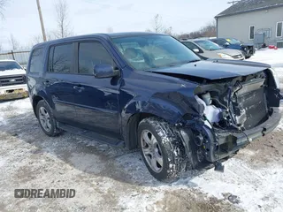 2015 Honda Pilot EX-L with VIN 5FNYF4H50FB059035, listed as a IAAI auction lot 41577953 with 93,717 mi miles and . Bid and sale history available at carsss.com. Image 1.