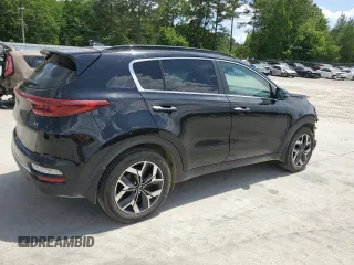 2022 Kia Sportage EX with VIN KNDPN3ACXN7947670, listed as a Copart auction lot 55478495 with 70,257 mi miles and Clean title. Bid and sale history available at DreamBid. Image 3.