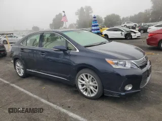 2010 Lexus HS with VIN JTHBB1BA9A2013610, listed as a Copart auction lot 72096694 with 24,160 mi miles and Salvage Title. Bid and sale history available at carsss.com. Image 4.