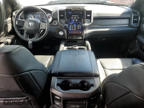 2020 Ram 1500 Limited with VIN 1C6SRFHT5LN291691, listed as a Copart auction lot 61497125 with 48,221 mi miles and Salvage title. Bid and sale history available at DreamBid. Image 8.