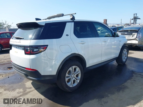 2021 Land Rover Discovery Sport S with VIN SALCJ2FX5MH889260, listed as a IAAI auction lot 41645490 with 53,774 mi miles. Bid and sale history available at carsss.com. Image 4.