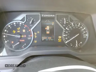2022 Toyota Tundra Limited with VIN 5TFJA5AB7NX006956, listed as a Copart auction lot 89407285 with 22,140 mi miles and Salvage title. Bid and sale history available at DreamBid. Image 9.
