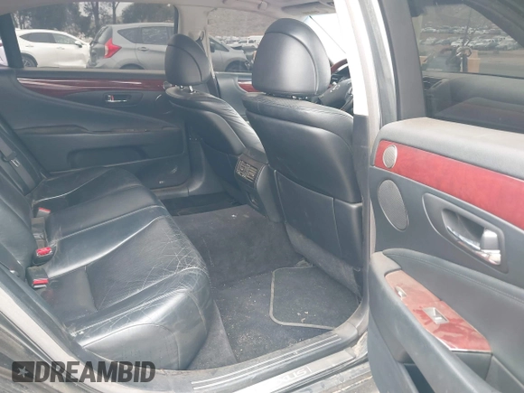 2008 Lexus LS 460 L with VIN JTHGL46FX85024697, listed as a IAAI auction lot 42085801 with 141,348 mi miles and . Bid and sale history available at DreamBid. Image 8.