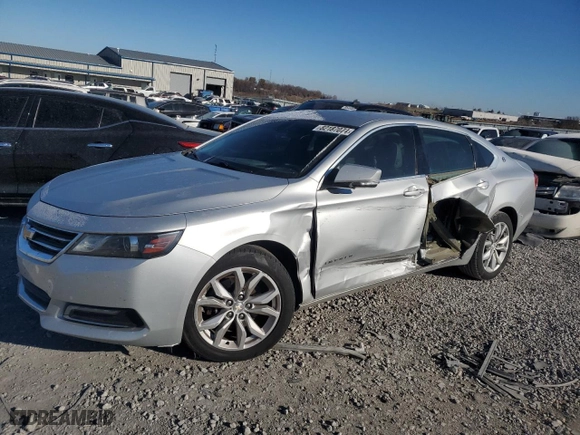 2018 Chevrolet Impala LT with VIN 1G1105SA6JU101392, listed as a Copart auction lot 82187074 with 186,965 mi miles and Salvage Title. Bid and sale history available at carsss.com. Image 1.