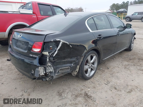 2011 Lexus GS 350 with VIN JTHBE1KS9B0052551, listed as a IAAI auction lot 41356122 with 150,937 mi miles. Bid and sale history available at carsss.com. Image 4.