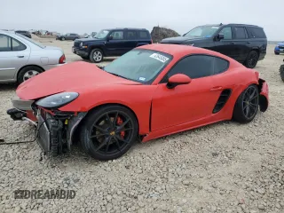 2017 Porsche Cayman S with VIN WP0AB2A86HS285799, listed as a Copart auction lot 42645065 with 91,817 mi miles and Salvage Title. Bid and sale history available at DreamBid. Image 1.