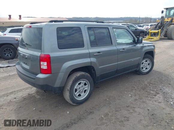 2012 Jeep Patriot Sport with VIN 1C4NJRBB1CD621282, listed as a IAAI auction lot 42005917 with 54,023 mi miles. Bid and sale history available at carsss.com. Image 4.