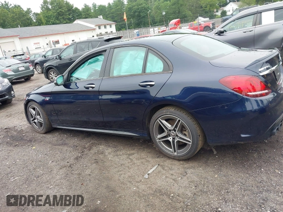 2020 Mercedes-Benz C 43 AMG with VIN W1KWF6EB0LR596187, listed as a IAAI auction lot 42644855 with 64,260 mi miles and . Bid and sale history available at DreamBid. Image 14.