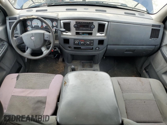 2007 Dodge Ram 2500 SLT with VIN 1D7KS28D67J589720, listed as a Copart auction lot 79232384 with 221,207 mi miles and Salvage Title. Bid and sale history available at carsss.com. Image 8.