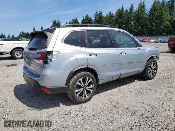 2024 Subaru Forester Limited with VIN JF2SKALC1RH425922, listed as a Copart auction lot 57915245 with 24,526 mi miles and Salvage title. Bid and sale history available at DreamBid. Image 3.