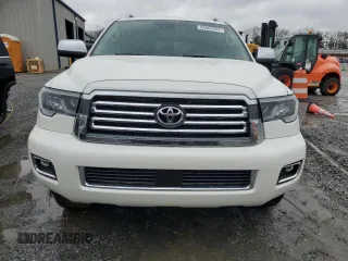 2019 Toyota Sequoia Platinum with VIN 5TDDY5G11KS168154, listed as a Copart auction lot 84562834 with 80,463 mi miles and Salvage Title. Bid and sale history available at carsss.com. Image 5.
