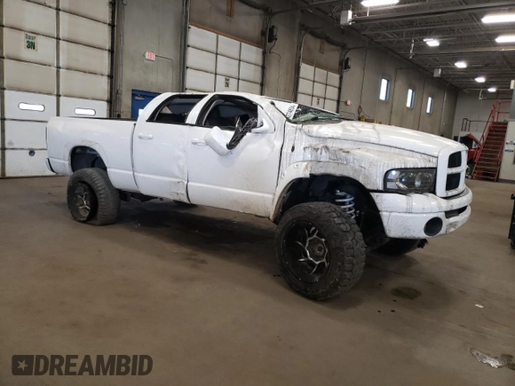2003 Dodge Ram 2500 ST with VIN 3D7KU28C13G821556, listed as a Copart auction lot 74274654 with 0 mi miles and Salvage Title. Bid and sale history available at carsss.com. Image 4.