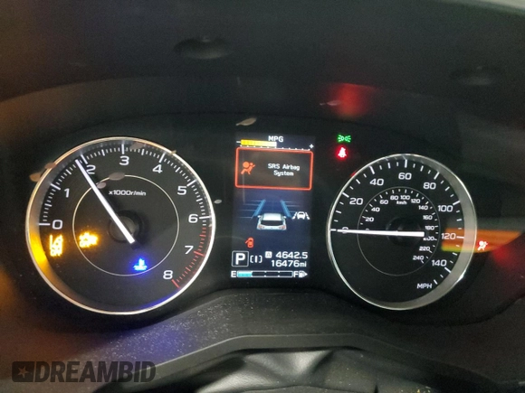 2020 Subaru Impreza Limited with VIN 4S3GTAU66L3726877, listed as a Copart auction lot 49402695 with 16,476 mi miles and Salvage title. Bid and sale history available at DreamBid. Image 9.