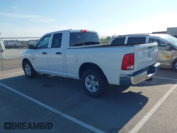 2019 Ram 1500 Tradesman with VIN 1C6RR6FT5KS709426, listed as a IAAI auction lot 42705547 with 101,483 mi miles and . Bid and sale history available at DreamBid. Image 3.