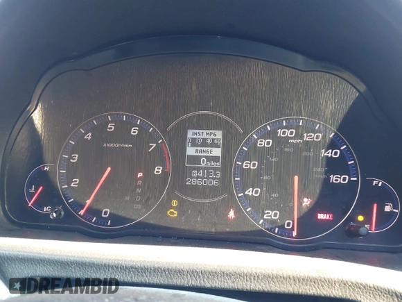 2007 Acura TSX Navi with VIN JH4CL96957C021979, listed as a IAAI auction lot 42053157 with 286,006 mi miles. Bid and sale history available at carsss.com. Image 7.