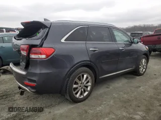 2018 Kia Sorento SX with VIN 5XYPKDA59JG402833, listed as a Copart auction lot 46151465 with 42,235 mi miles and Salvage Title. Bid and sale history available at carsss.com. Image 3.