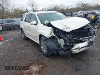 2014 GMC Acadia Denali with VIN 1GKKVTKD2EJ271871, listed as a IAAI auction lot 41699704 with 177,496 mi miles. Bid and sale history available at carsss.com. Image 1.