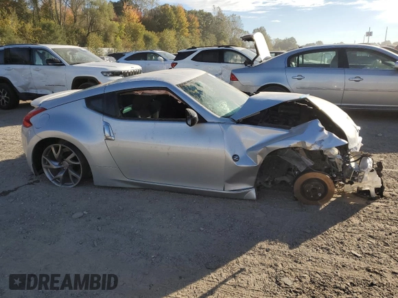 2017 Nissan 370Z Touring with VIN JN1AZ4EH9HM952597, listed as a Copart auction lot 74549624 with 74,347 mi miles and Clean Title. Bid and sale history available at carsss.com. Image 4.