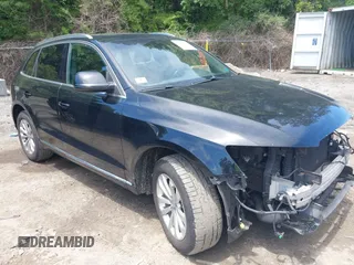 2014 Audi Q5 Premium with VIN WA1CFAFP6EA123366, listed as a IAAI auction lot 42603847 with 167,920 mi miles and . Bid and sale history available at DreamBid. Image 1.