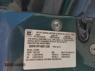 1998 GMC Suburban z VIN 3GKFK16R1WG511256, wystawiony jako Copart lot #77568484 z przebiegiem 301 116 mil mil oraz Czysty tytuł • Clean title. Historia ofert i sprzedaży dostępna na DreamBid. Obrazek 14.
