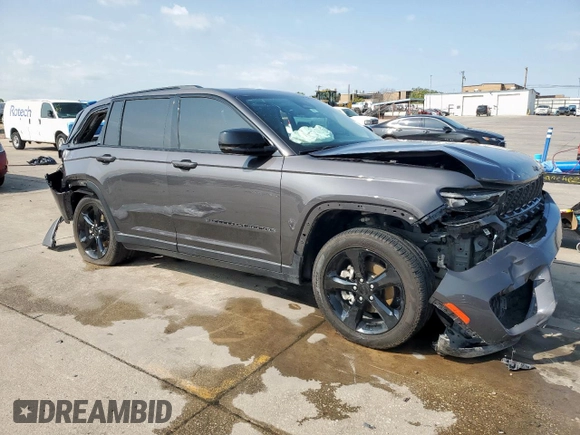 2023 Jeep Grand Cherokee Limited with VIN 1C4RJGBG4PC663457, listed as a Copart auction lot 51149625 with 22,768 mi miles and Non repairable. Bid and sale history available at DreamBid. Image 4.