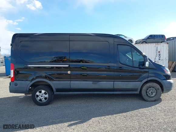 2017 Ford Transit Van with VIN 1FTYR2CM0HKB48703, listed as a IAAI auction lot 41720564 with NaN miles. Bid and sale history available at carsss.com. Image 13.