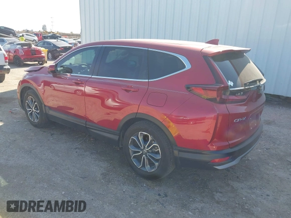 2022 Honda CR-V EX-L z VIN 5J6RW1H80NA007810, wystawiony jako IAAI lot #41994443 z przebiegiem 18 791 mil mil oraz . Historia ofert i sprzedaży dostępna na DreamBid. Obrazek 3.