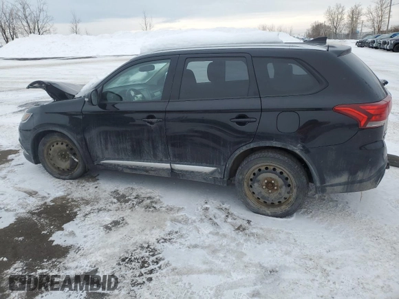2017 Mitsubishi Outlander SE with VIN JA4JZ3AX2HZ601323, listed as a Copart auction lot 43418195 with Not provided miles and Salvage title. Bid and sale history available at DreamBid. Image 2.