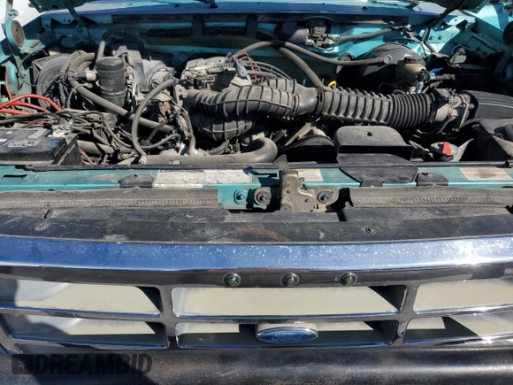 1994 Ford F-150 with VIN 1FTEX14N5RKA79311, listed as a Copart auction lot 43459685 with 301,235 mi miles and Salvage Title. Bid and sale history available at carsss.com. Image 11.