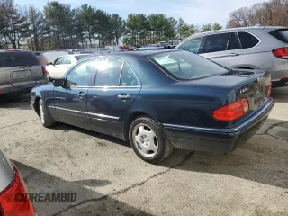 1997 Mercedes-Benz E-Class with VIN WDBJF72F8VA462335, listed as a Copart auction lot 50230895 with 97,831 mi miles and Salvage Title. Bid and sale history available at carsss.com. Image 2.