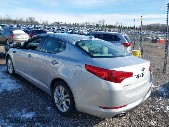 2012 Kia Optima EX with VIN 5XXGN4A74CG006020, listed as a IAAI auction lot 41792019 with 77,582 mi miles. Bid and sale history available at carsss.com. Image 3.