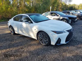 2022 Lexus IS 500 F Sport Performance with VIN JTHAP1D20N5001997, listed as a Copart auction lot 73356284 with 27,321 mi miles and Non repairable. Bid and sale history available at DreamBid. Image 4.