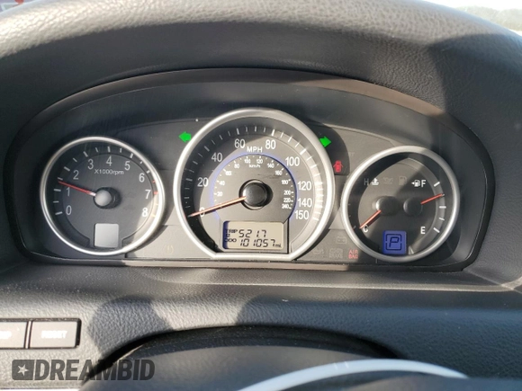 2007 Hyundai Veracruz GLS with VIN KM8NU73C57U008554, listed as a Copart auction lot 42334605 with 101,057 mi miles and Salvage Title. Bid and sale history available at DreamBid. Image 9.