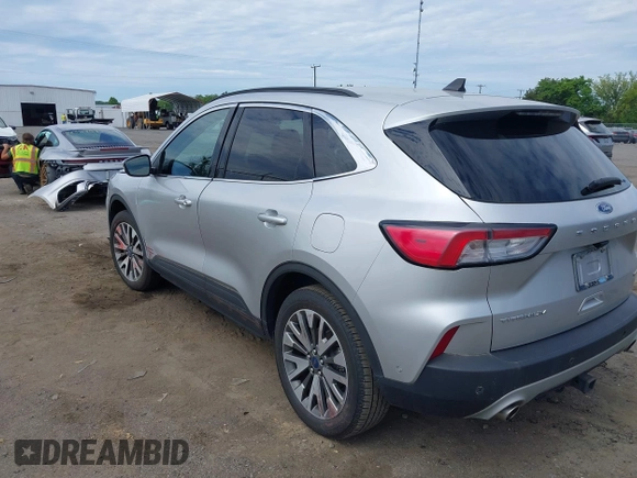2020 Ford Escape Titanium с VIN 1FMCU9J99LUB45758, выставлен на аукционе IAAI как лот 42286143 с пробегом 51 177 миль миль и . История ставок и продаж доступна на DreamBid. Изображение 3.