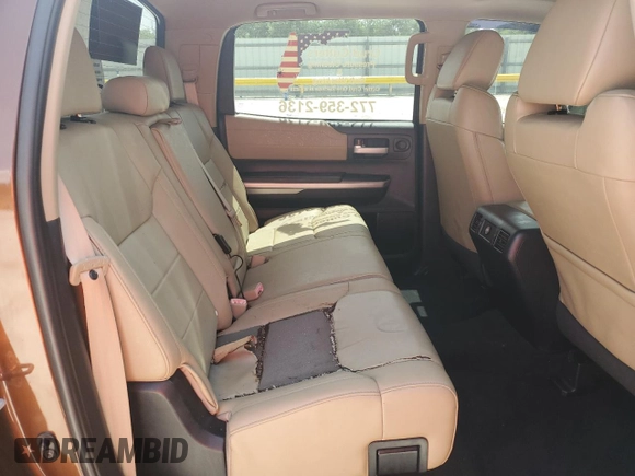 2017 Toyota Tundra Limited with VIN 5TFFW5F12HX223522, listed as a Copart auction lot 59912105 with 94,567 mi miles and Salvage title. Bid and sale history available at DreamBid. Image 10.