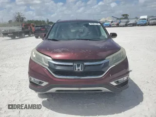 2015 Honda CR-V EX-L with VIN 2HKRM3H78FH546653, listed as a Copart auction lot 54391795 with 0 mi miles and Salvage Title. Bid and sale history available at carsss.com. Image 5.