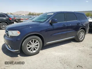 2017 Dodge Durango SXT with VIN 1C4RDHAG9HC869860, listed as a Copart auction lot 62171585 with 106,749 mi miles and Salvage title. Bid and sale history available at DreamBid. Image 1.