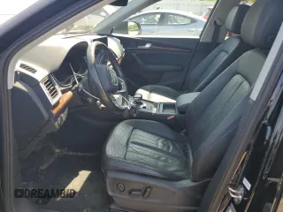 2018 Audi Q5 Premium with VIN WA1ANAFY4J2012175, listed as a Copart auction lot 59550155 with 52,013 mi miles and Salvage title. Bid and sale history available at DreamBid. Image 7.