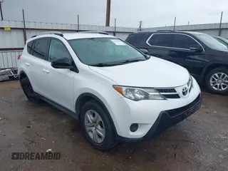 2014 Toyota RAV4 LE with VIN 2T3ZFREV0EW107096, listed as a IAAI auction lot 42627066 with 132,349 mi miles and . Bid and sale history available at DreamBid. Image 1.