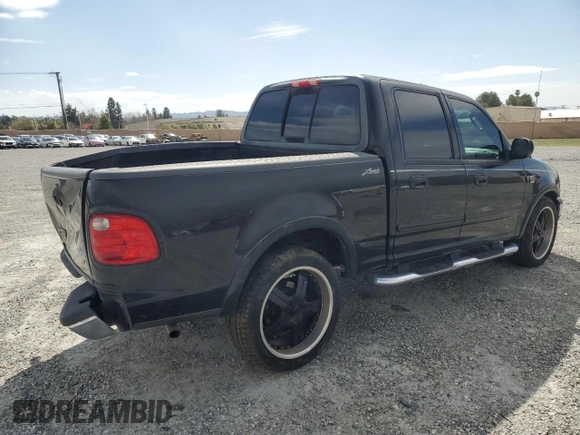 2003 Ford F-150 XLT with VIN 1FTRW07L33KB17103, listed as a Copart auction lot 49471045 with 194,367 mi miles and Salvage Title. Bid and sale history available at carsss.com. Image 3.