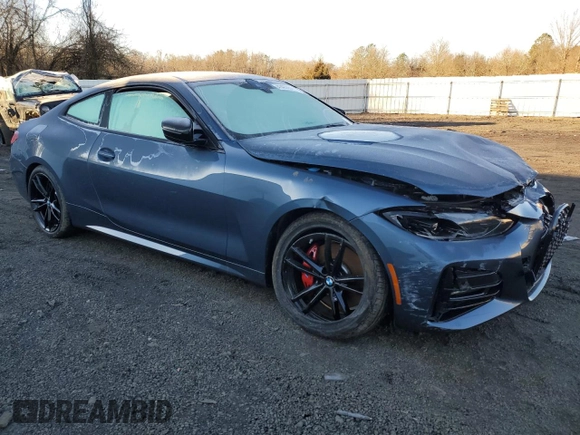 2023 BMW 4 Series 430i xDrive with VIN WBA73AP03PCL76456, listed as a Copart auction lot 41423564 with 10,889 mi miles and . Bid and sale history available at DreamBid. Image 4.