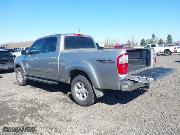 2005 Toyota Tundra SR5 with VIN 5TBET34105S483228, listed as a IAAI auction lot 41640857 with 214,498 mi miles. Bid and sale history available at carsss.com. Image 3.