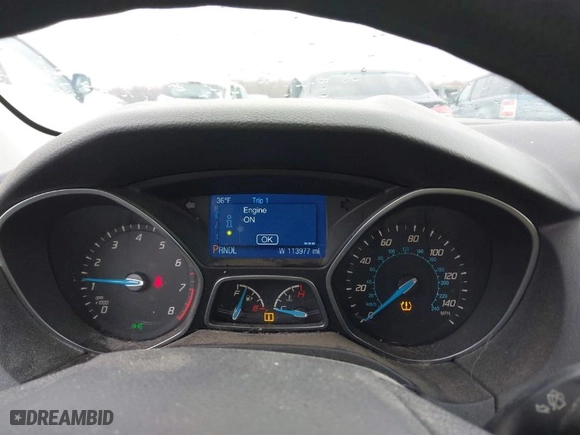 2014 Ford Focus SE with VIN 1FADP3F27EL428277, listed as a IAAI auction lot 41649278 with 113,977 mi miles. Bid and sale history available at carsss.com. Image 7.