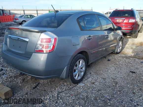 2011 Nissan Sentra SR with VIN 3N1AB6AP0BL620594, listed as a IAAI auction lot 40940532 with 166,721 mi miles and . Bid and sale history available at DreamBid. Image 4.