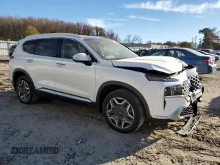 2022 Hyundai Santa Fe Hybrid Limited with VIN KM8S5DA16NU059302, listed as a Copart auction lot 85314554 with 18,405 mi miles and Salvage Title. Bid and sale history available at carsss.com. Image 4.