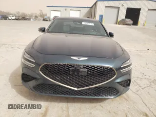 2023 Genesis G70 3.3T with VIN KMTG54TE4PU113520, listed as a Copart auction lot 49345075 with 35,625 mi miles and Salvage Title. Bid and sale history available at DreamBid. Image 5.