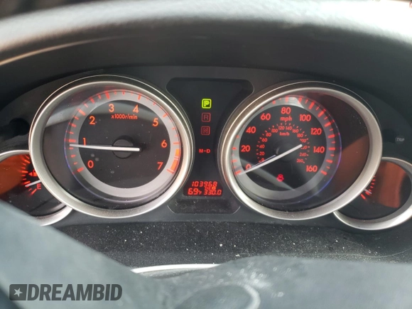 2012 Mazda 6 i Touring Plus with VIN 1YVHZ8EH6C5M27030, listed as a Copart auction lot 76466154 with 103,968 mi miles and Salvage Title. Bid and sale history available at carsss.com. Image 9.
