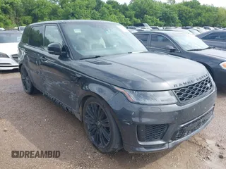 2021 Land Rover Range Rover Sport Autobiography with VIN SALWV2SEXMA768223, listed as a IAAI auction lot 42086913 with 1 mi miles. Bid and sale history available at carsss.com. Image 1.