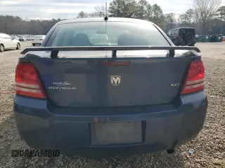 2008 Dodge Avenger SXT with VIN 1B3LC56R98N121309, listed as a Copart auction lot 47460895 with 132,190 mi miles and Salvage Title. Bid and sale history available at carsss.com. Image 6.