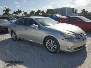 2011 Lexus ES with VIN JTHBK1EG0B2443351, listed as a Copart auction lot 51949665 with 147,117 mi miles and Salvage Title. Bid and sale history available at carsss.com. Image 4.